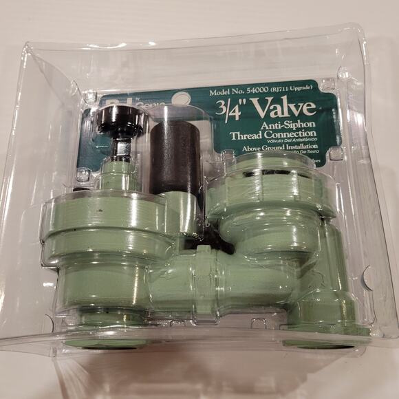 Lawn Genie RJ 3/4" Anti-Siphon Valve with Flow Control - 54000 New, sealed - Picture 7 of 14